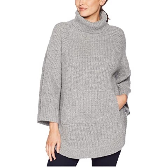 UGG Raelynn sweater turtleneck pullover grey cozy - Picture 8 of 9